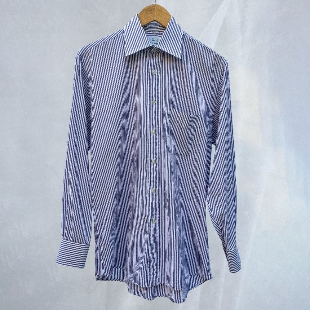 Barneys New York Striped Dress Shirt